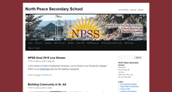 Desktop Screenshot of npss.prn.bc.ca